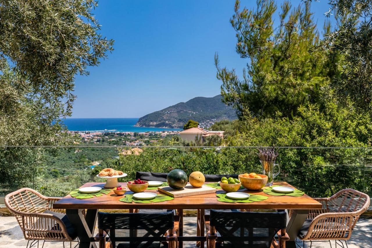 Villa Antigone Luxury Retreat Скопелос Екстериор снимка