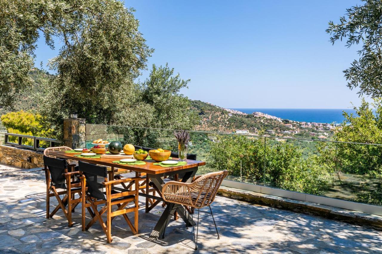 Villa Antigone Luxury Retreat Скопелос Екстериор снимка