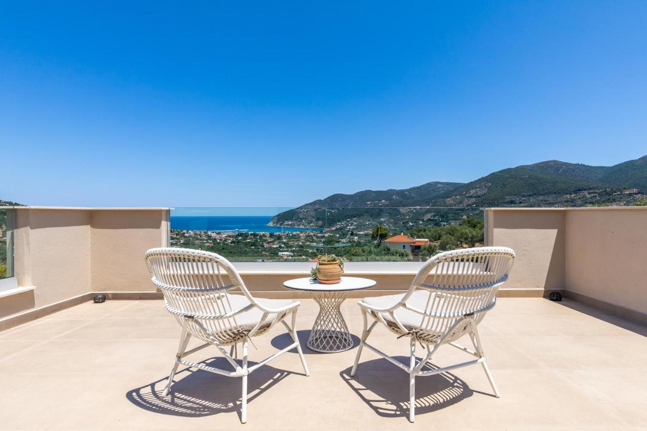 Villa Antigone Luxury Retreat Скопелос Екстериор снимка