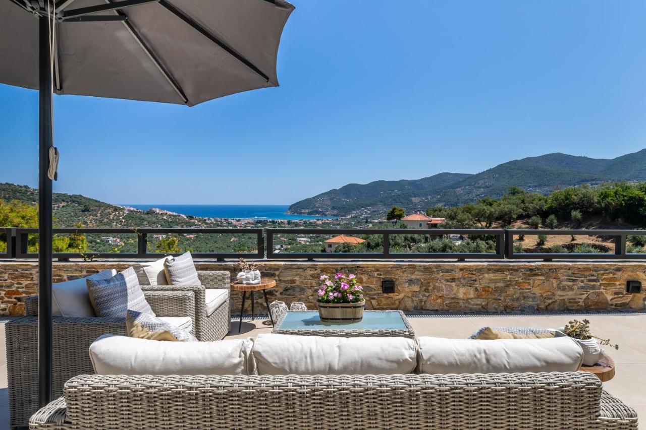 Villa Antigone Luxury Retreat Скопелос Екстериор снимка